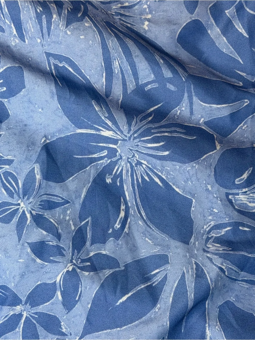 Tommy Bahama Men’s size XL Blue Tropical Swim Trunks Mesh Lined Marlin Logo